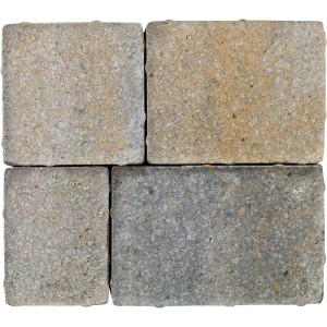 Diephaus Pflasterstein Semito Muschelkalk Mehrformat, rustikale Optik für Gartenwege und Terrassen.