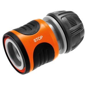 Gardena Wasserstop für 13 mm (1/2) und 15 mm (5/8) Gartenschläuche.