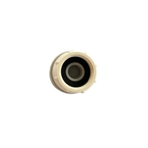 Detailaufnahme: Kirchhoff Sicherheits-Zulaufschlauch, 24,2 mm (3/4 IG), Anschluss für Waschmaschine/Spülmaschine.