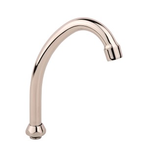 Verchromter Kirchhoff HU-Rohrauslauf, 26,4 mm (3/4) x 200 mm, für Armaturen.