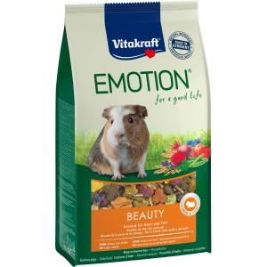Vitakraft Emotion Beauty Selection Adult Meerschweinchenfutter 600g für gesunde Haut und Fell.