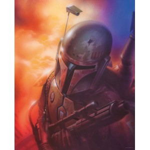 Komar Wandbild Star Wars Mandalorian 40 x 50 cm