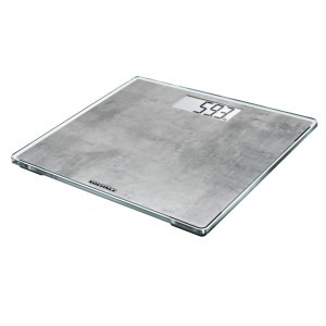 Leifheit Personenwaage Digital Style Sense Compact 300 Concrete 29 x 29 cm Grau