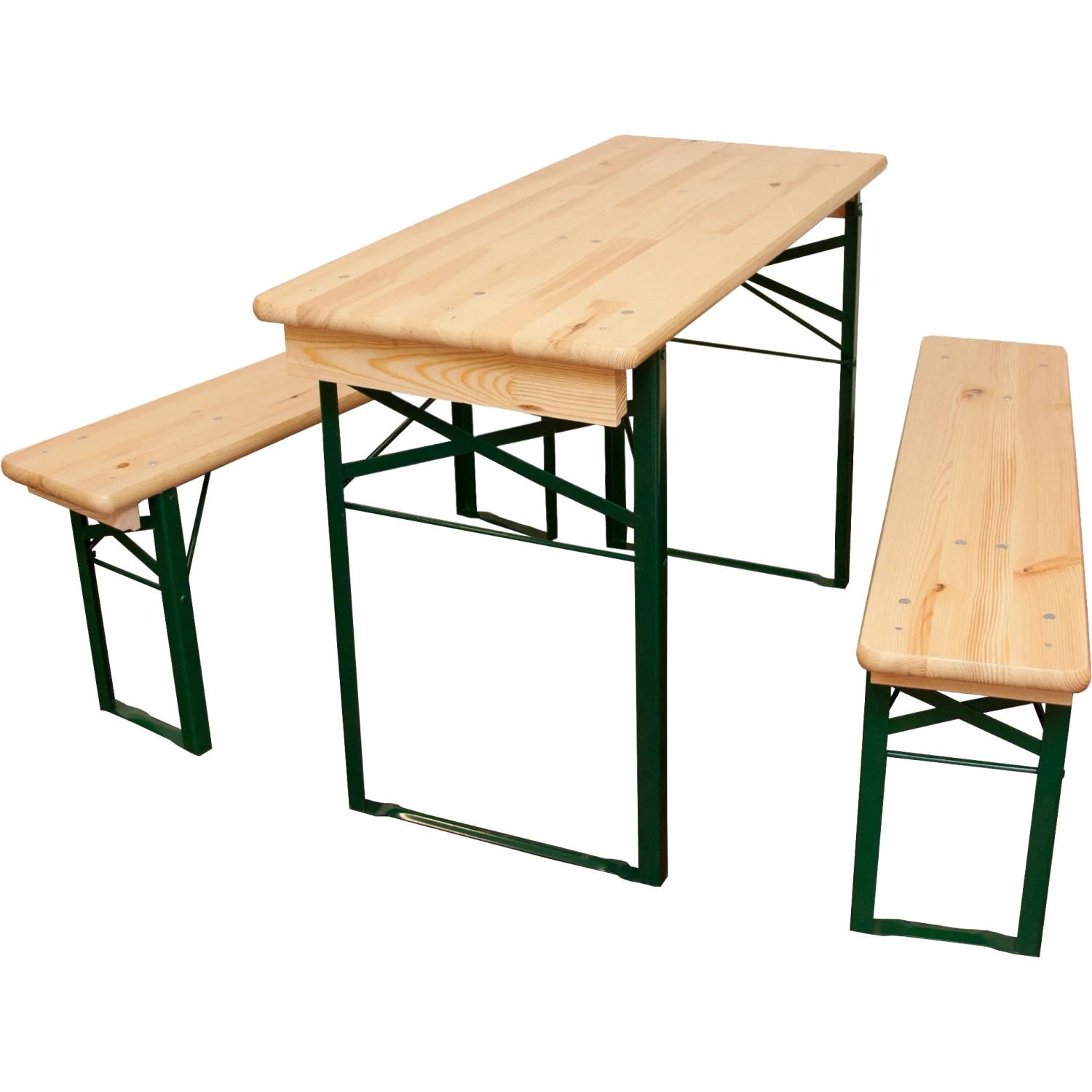 Bierzelt-Garnitur klein für Balkon & Terrasse mit 60 cm breitem Tisch kaufen bei OBI
