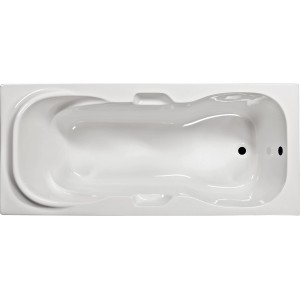 Sanoacryl Badewanne Fiji 170 cm x 75 cm Weiß