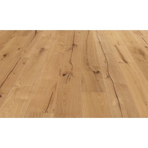 Living by Haro Parkett Eiche Nevada, Landhausdiele mit natürlicher Holzstruktur und geölter Oberfläche.