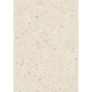 Kaindl Arbeitsplatte Limestone Light, 410x60x3,8 cm, helle Steinoptik für die Küche.