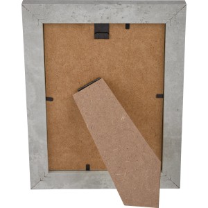 MDF-Bilderrahmen Yellowstone in Hellgrau Betonoptik, 10x15 cm.