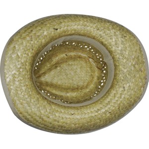 Strohhut Männer Natural Band Beige Gr. 59