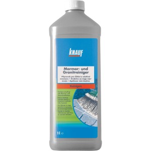 Knauf Marmor- & Granit-Reiniger 1 l Flasche für Innen- & Außenbereich.