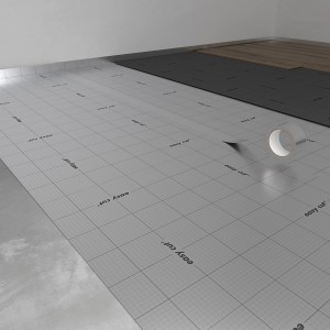 Selitstop Alu-Dichtband, 50mm x 50m, zur Abdichtung von Trittschalldämmung und Fixierung von Dämmunterlagen.