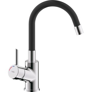 baliv Waschtischarmatur WT-520 Schwarz-Chrom