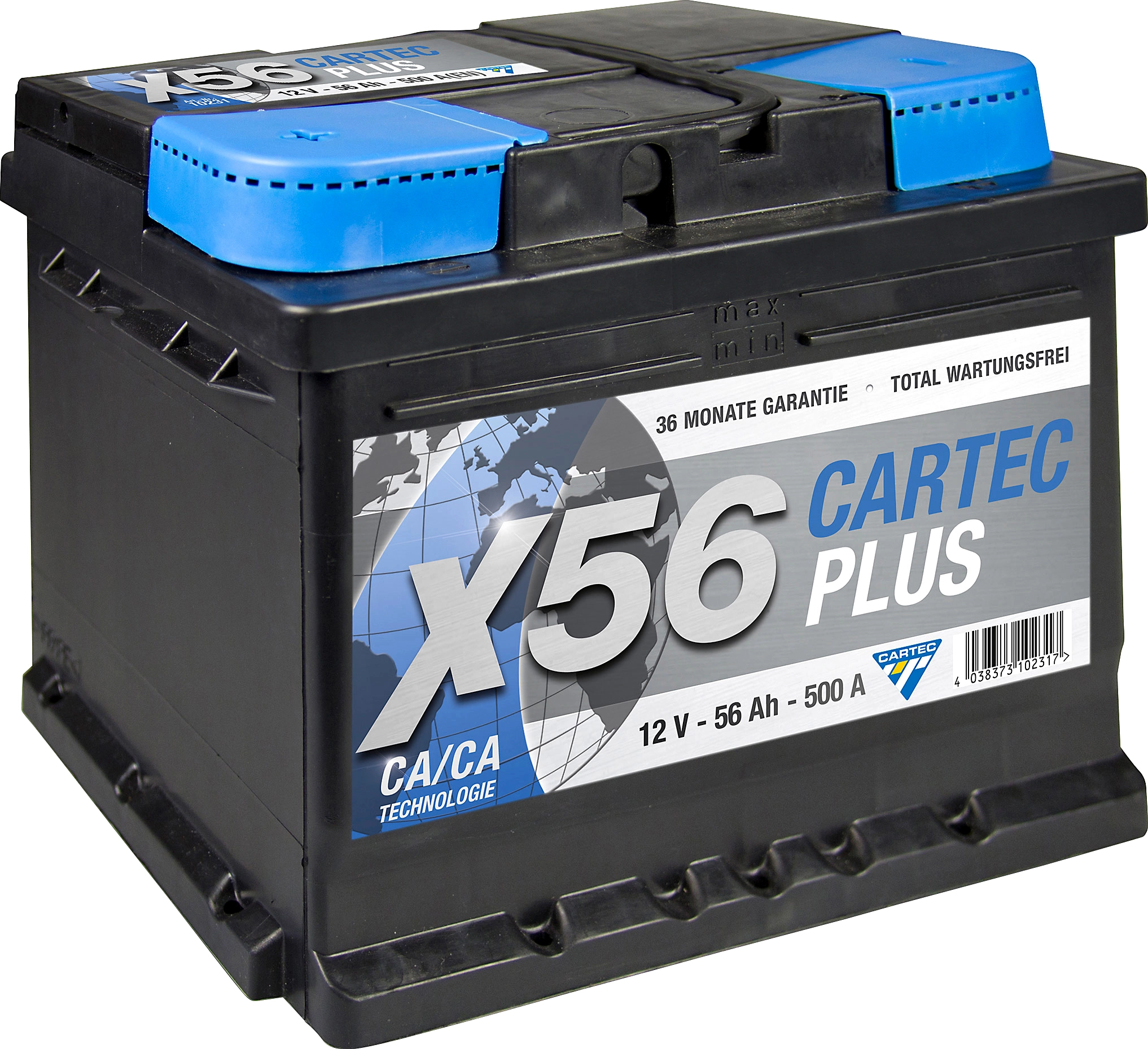 Cartec Plus Starterbatterie 56 Ah/500 A kaufen bei OBI