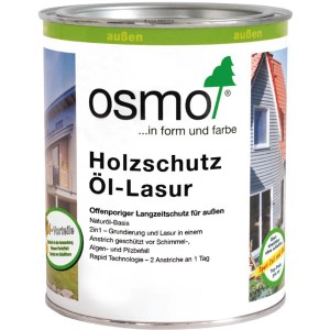 Dose Osmo Holzschutz Öl-Lasur Lärche, Holzlasur für Aussen, schützt und pflegt Holz.