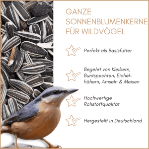 Supravit Sonnenblumenkerne Vogelfutter