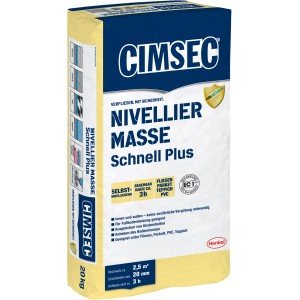 Cimsec Niveliermasse Schnell Plus 20 kg