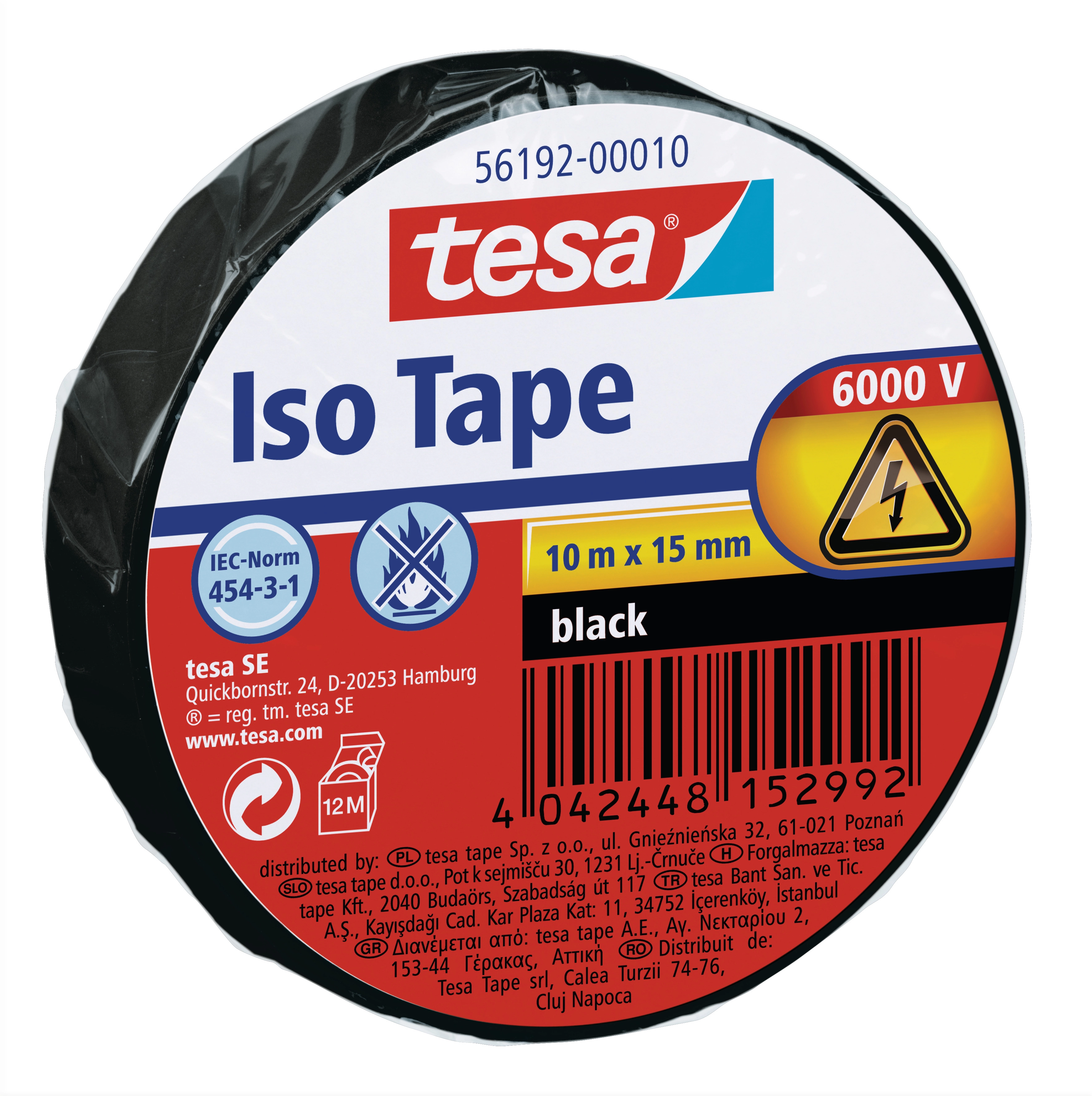 Tesa Iso Tape Schwarz 10 m x 15 mm kaufen bei OBI