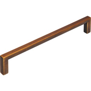 Siro Möbelgriff, Vintage Messing Schwarz, Lochabstand 160mm, Metall