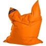 Orangefarbener Sitting Point Sitzsack Big Foot Scuba, 380 l, für Indoor & Outdoor.
