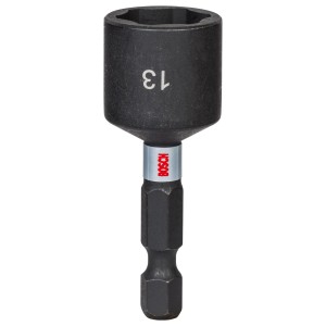 Bosch Steckschlüssel Impact Control, 50 mm, SW13, für Schraubendreher und Schlagschrauber.