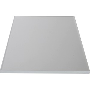 Satinierte Acrylglas Geländerfüllung, 2000x673x8 mm, für Treppen und Geländer.