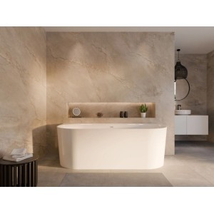 Ottofond Whirlpool Mince Vorwand Light-System 180 cm x 80 cm Weiß
