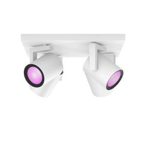 Philips Hue Smart-LED-Deckenleuchte Argenta White & Color Ambiance 4er Spot