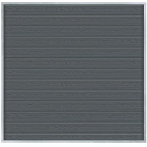 Plus Holz Sichtschutzzaun Artura WPC  Schiefergrau 180 cm x 175 cm