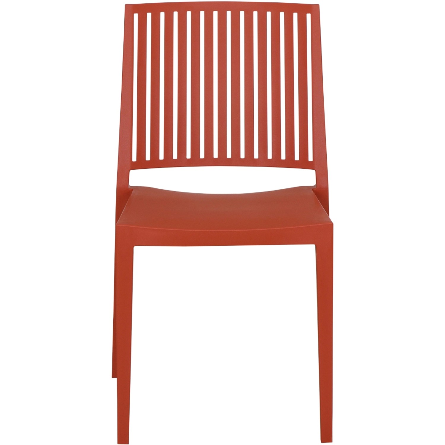 Siena Garden Stapelstuhl Lane in Brick, Gartenstuhl aus recycelbarem Material.