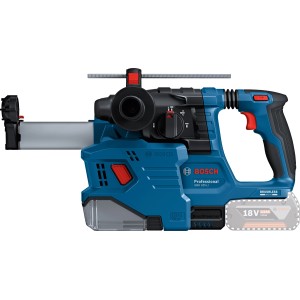Bosch Professional Akku-Sauger GDE 18V-12 mit SDS Plus für staubfreies Bohren.
