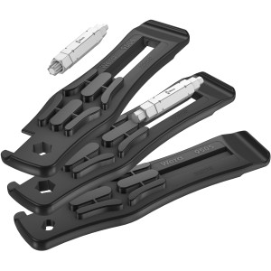 Wera Bicycle 15 Set, 5-teilig: Fahrradwerkzeug mit Reifenhebern und Bit-Einsätzen für Reparaturen.
