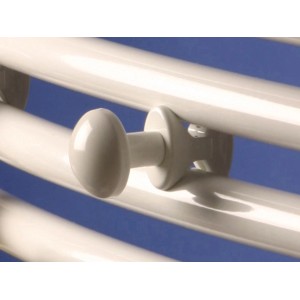 Ximax Zubehör Handtuchknopf für Badheizkörper Weiß