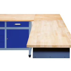 Küpper Eckverbindung für Werkbank, 600x31x600mm, zur Erweiterung von Werkbänken.
