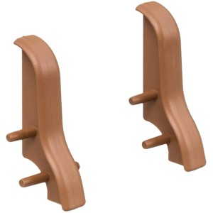 OBI Zwischenstücke in Kirschbaum-Optik für Sockelleisten, 2er-Set.