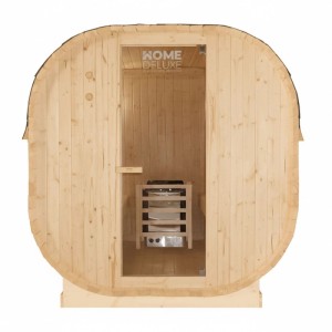 Home Deluxe Outdoor Sauna CUBE XL für bis zu 6 Personen