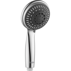 baliv Handbrause HBR-100.230, verchromt/anthrazit, mit 5 Strahlarten.