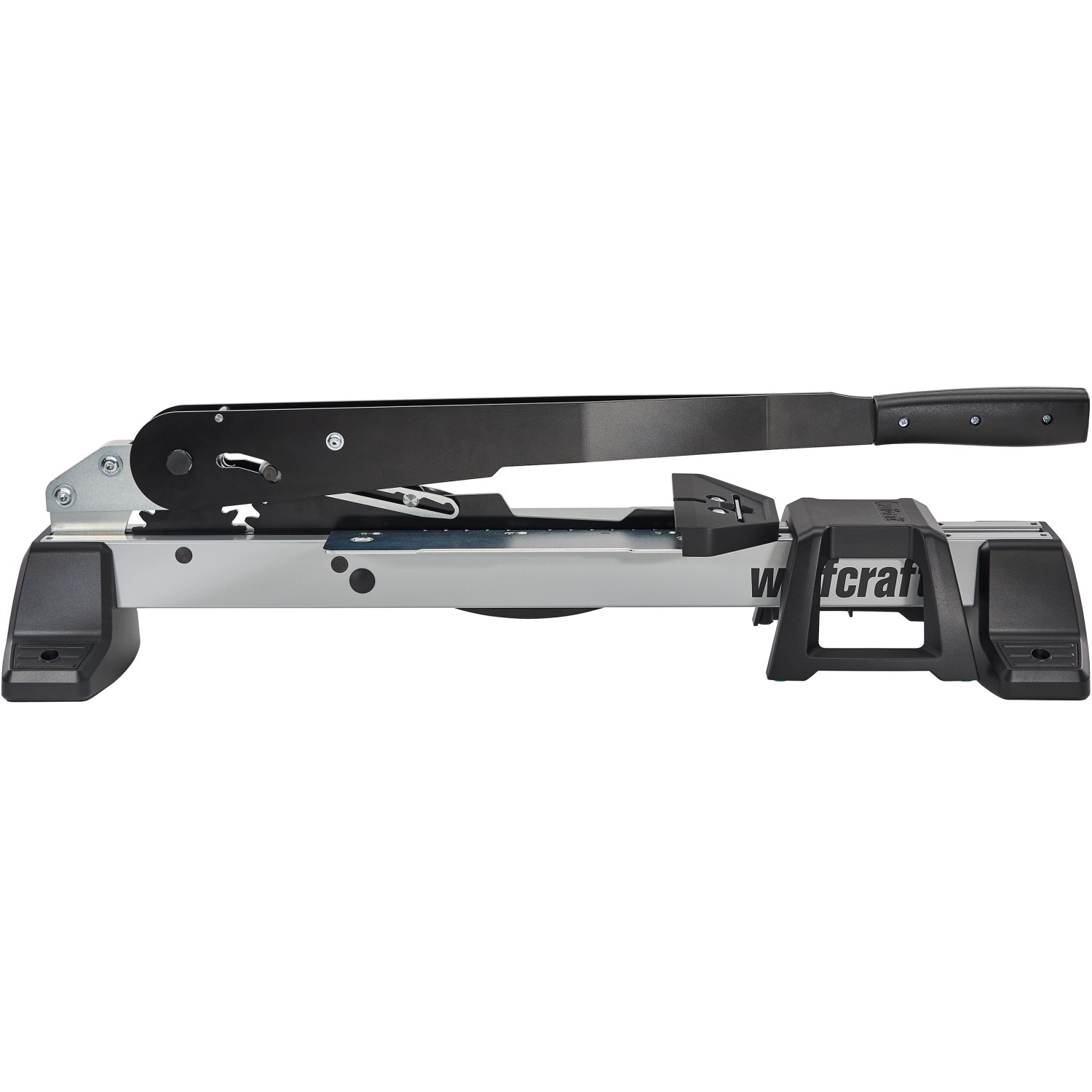 wolfcraft Vinyl- und Laminatschneider VLC 1000 für präzise Schnitte bis 14 mm Stärke.