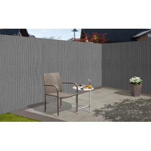 Floraworld Sichtschutz Premium Plus 180 cm x 300 cm Beton