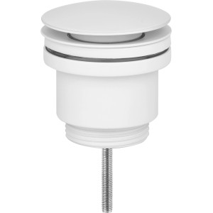 baliv Push-Ventil PV-3440, Auslaufventil in Weiß Matt mit Push-System.