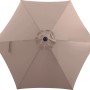 Ampelschirm Bayview Ø 300 cm Beige mit Kurbelmechanik_8