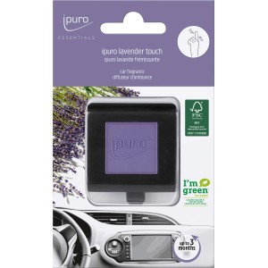 ipuro Autoduft Lavender Touch: Lavendel Lufterfrischer für das Auto.