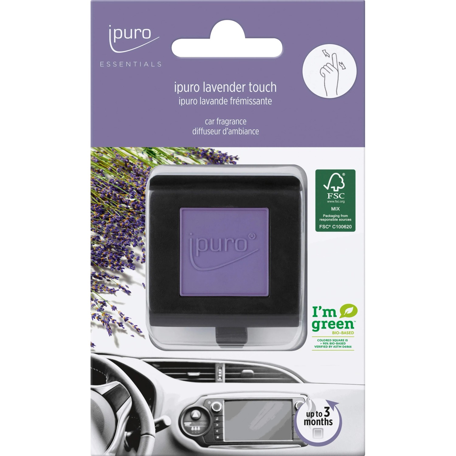 ipuro Autoduft Essantials Lavender Touch 1 ml kaufen bei OBI