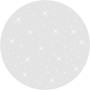 Weiße LED-Deckenleuchte Sternenhimmel (48x48cm) für stimmungsvolle Beleuchtung.