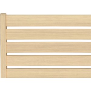 Detailansicht Klappstuhl Canston aus Holz, naturfarben, für Garten & Balkon.