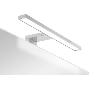 Astor Spiegelschrank mit LED-Aufsatzleuchte, 60 cm breit, für Badezimmer.