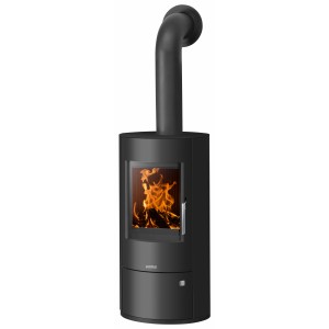 Justus Austin 5 Kaminofen Stahl Schwarz 5 kW