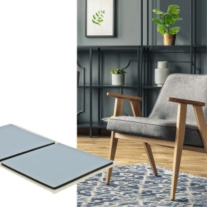 Wagner Gleiter-Set EH1245 PTFE 45 mm x 45 mm Grau 4-tlg.