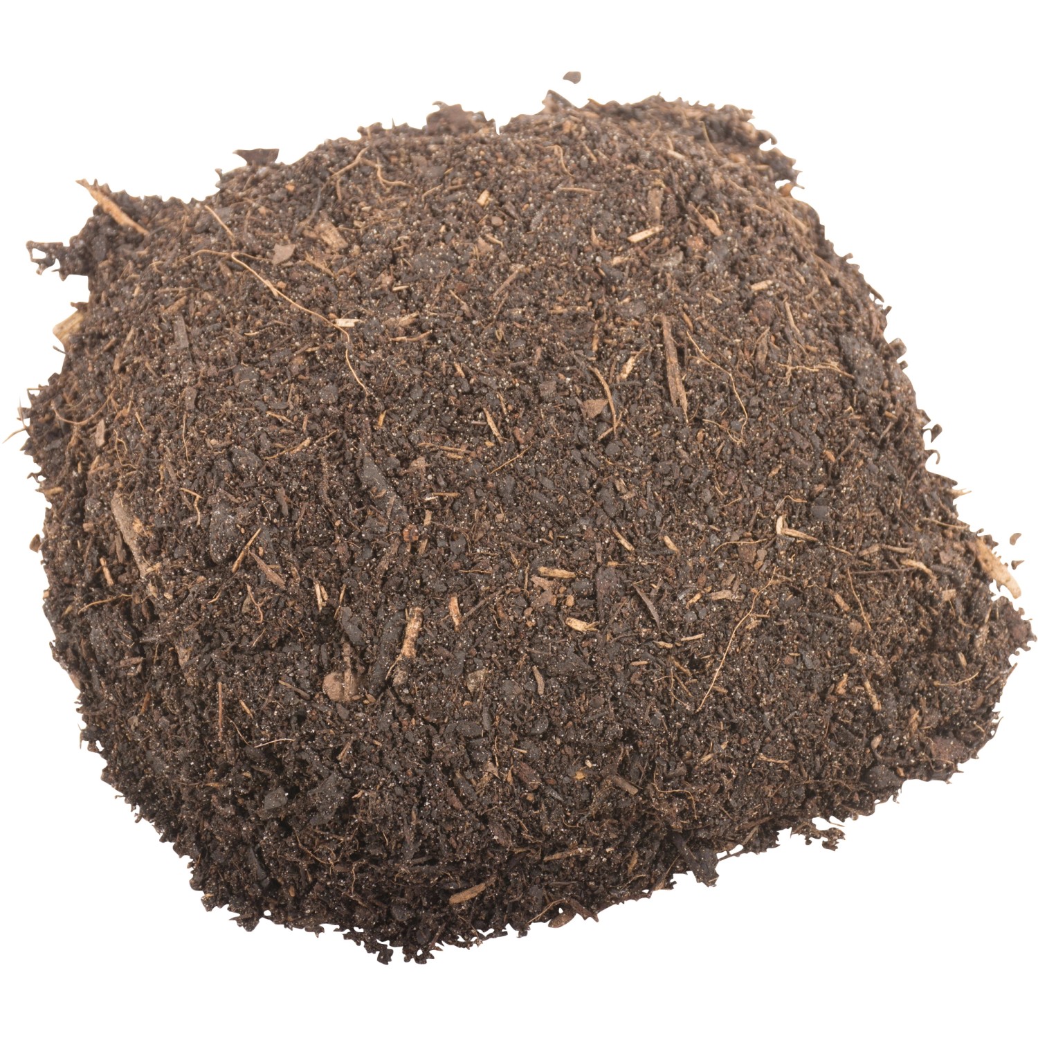 Nahaufnahme von Compo Bio Universal-Erde (torffrei). Ideal für Garten, Gemüse- und Zierpflanzen.