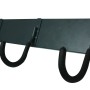 Ar Shelving Seitenteil Rivet mit 3 Haken für Rivet Regale, anthrazitgrau.