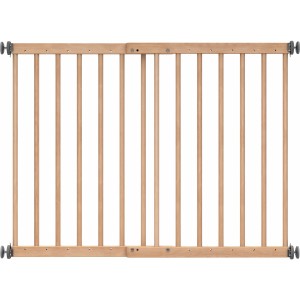 Dolle Kindersicherheitsgitter Svea aus Holz, variabel einstellbar für Tür und Treppe.